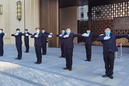 戎辉安保保安日常训练